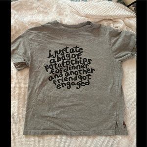 SPRZ NY Timothy Goodman small short sleeve grey Tshirt